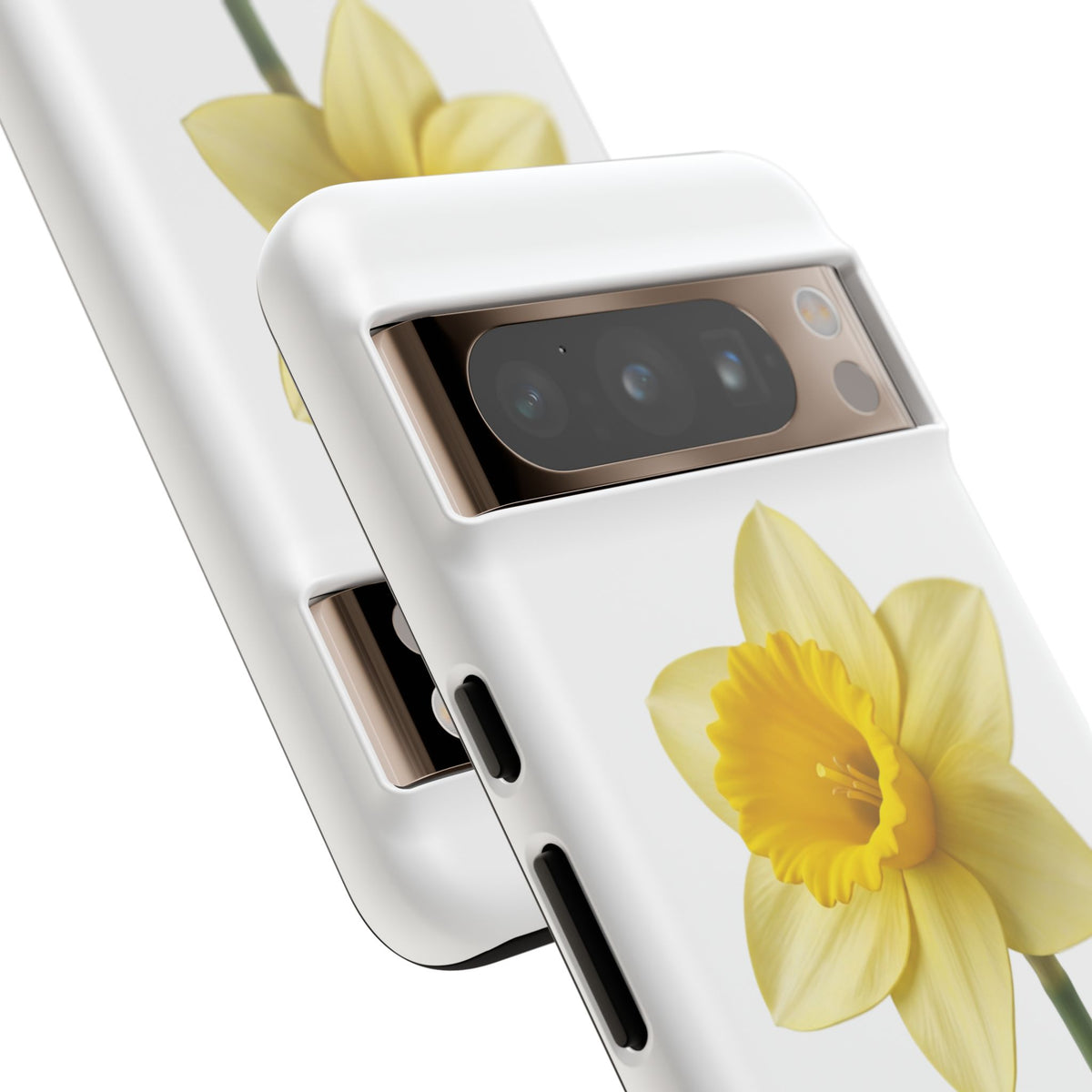 Daffodil Blossom Tough Phone Case — Yellow Spring Floral iPhone Cover