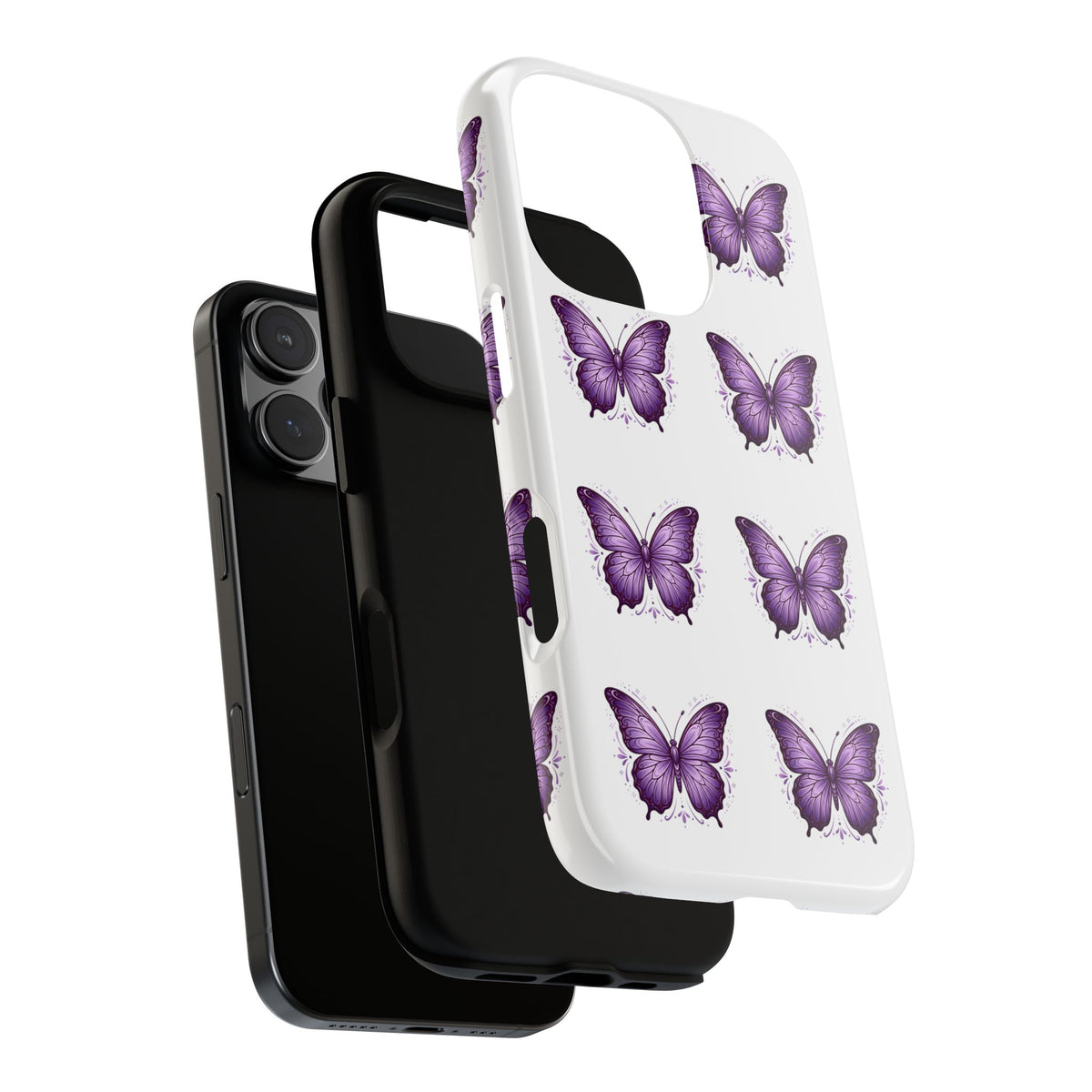 Purple Butterfly Phone Case