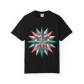 Geometric Starburst Graphic T-Shirt