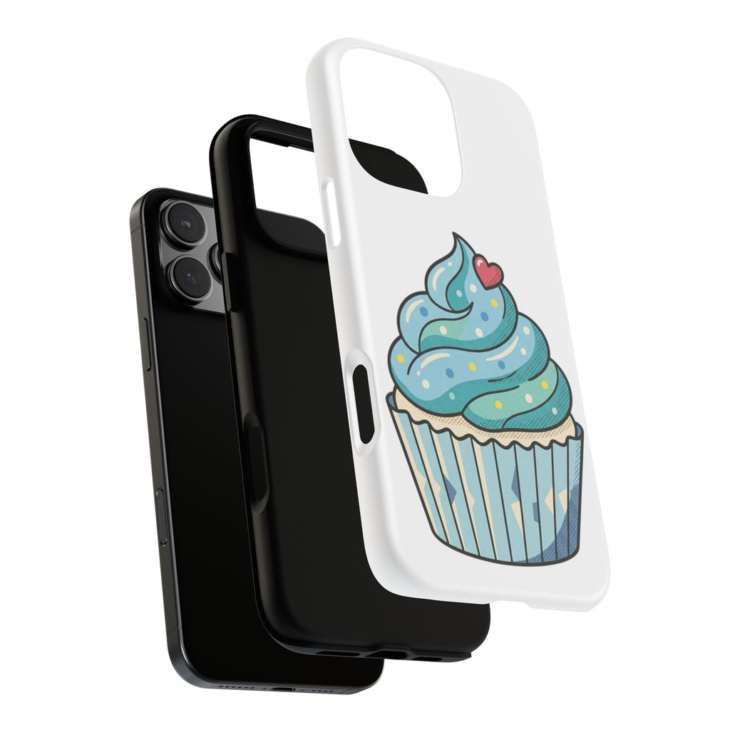 Blue Cupcake Tough Phone Cases