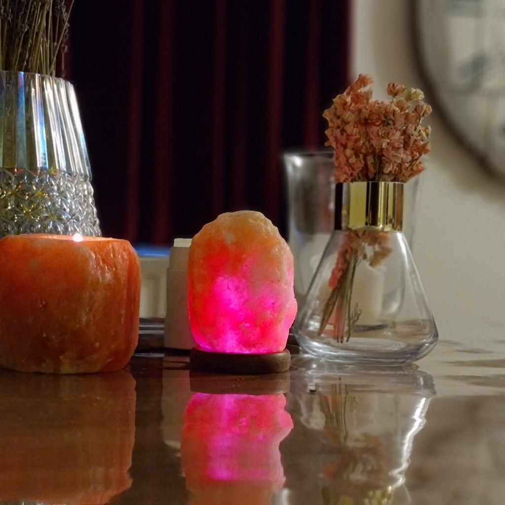 Himalayan rock salt - USB Lamp