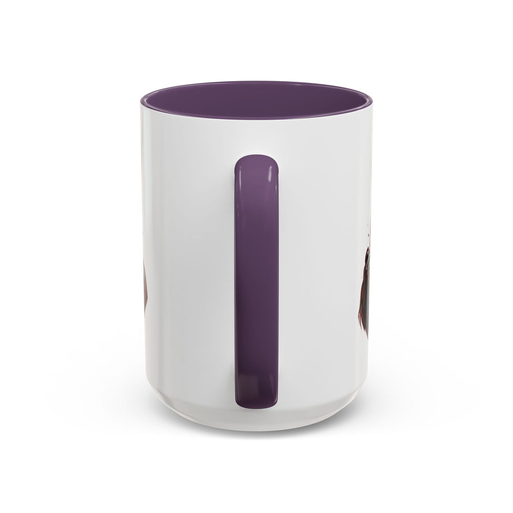 Scream Mask Accent Coffee Mug — Horror Killer Design (11/15oz)