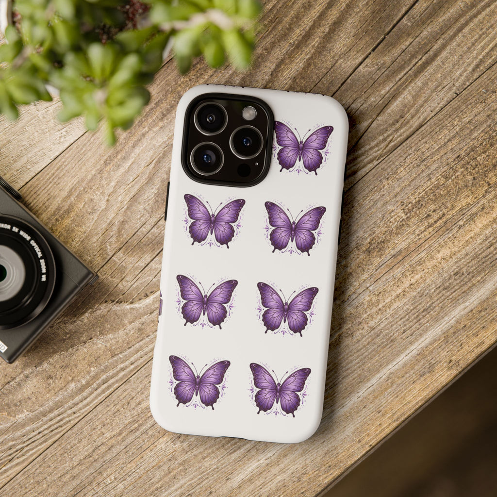Purple Butterfly Phone Case