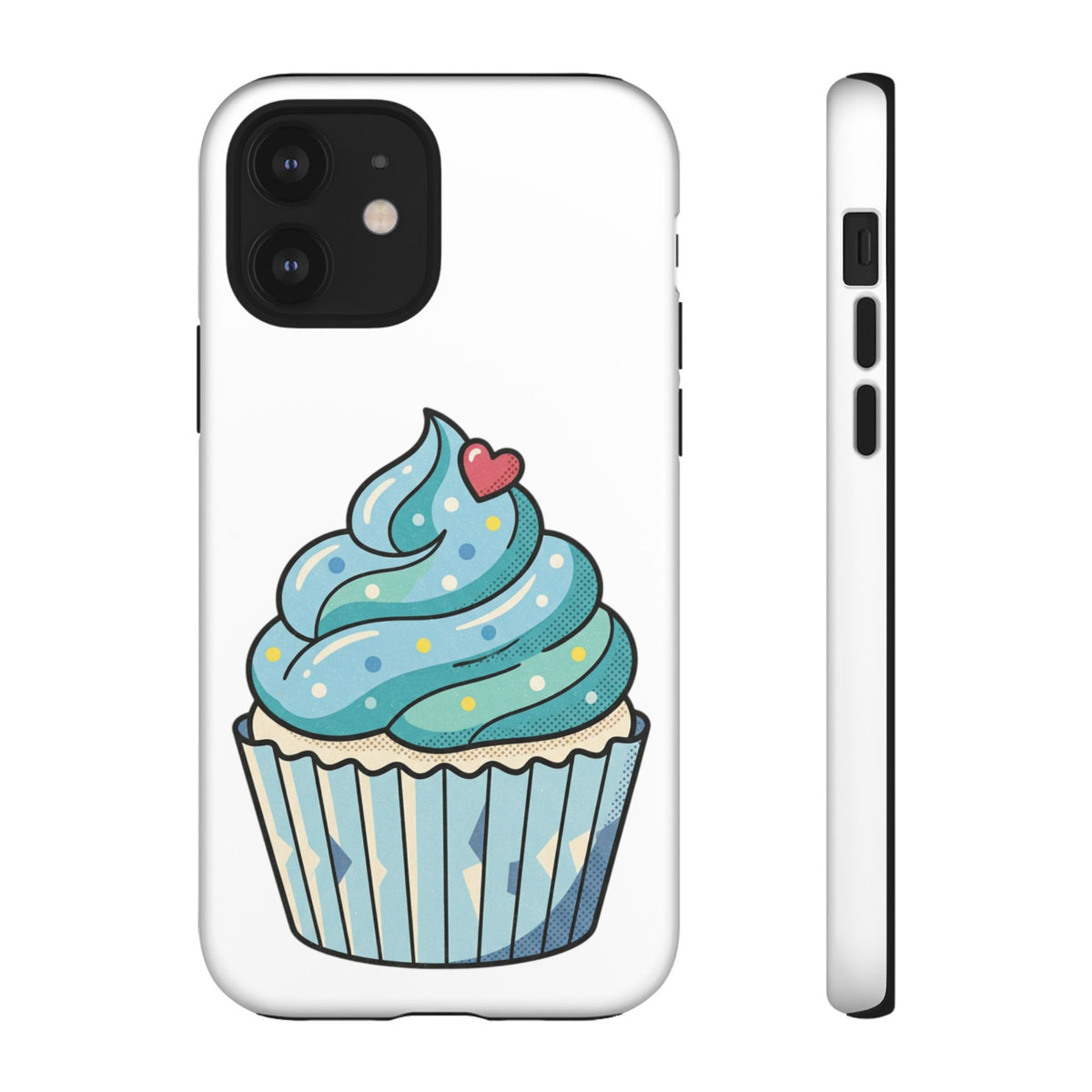 Blue Cupcake Tough Phone Cases