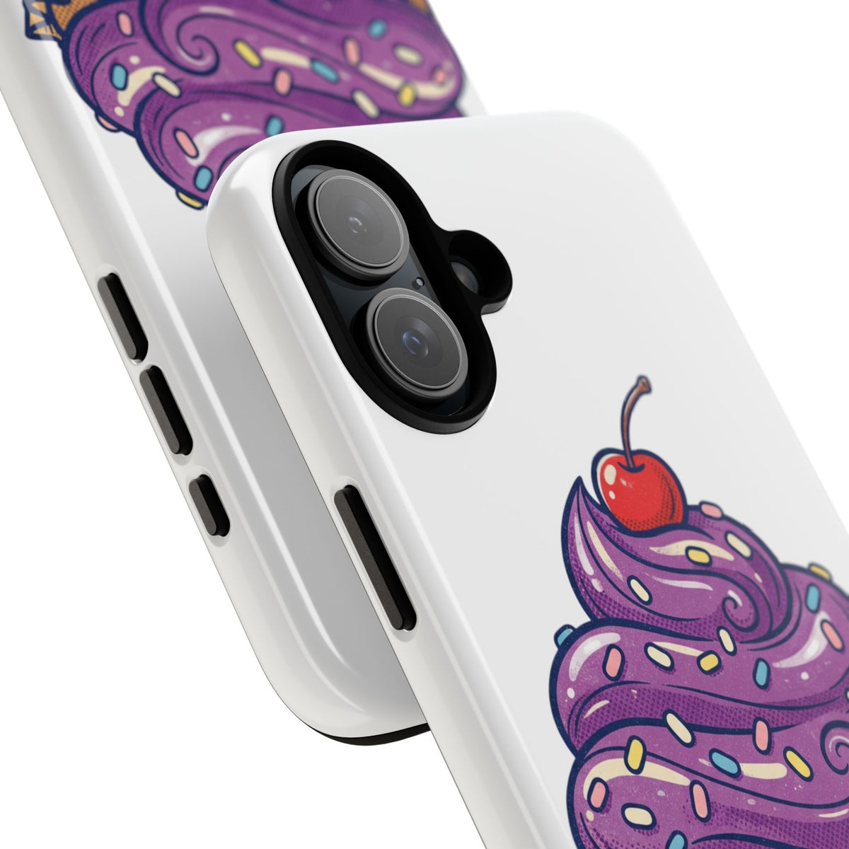 Purple Cupcake Tough Phone Cases