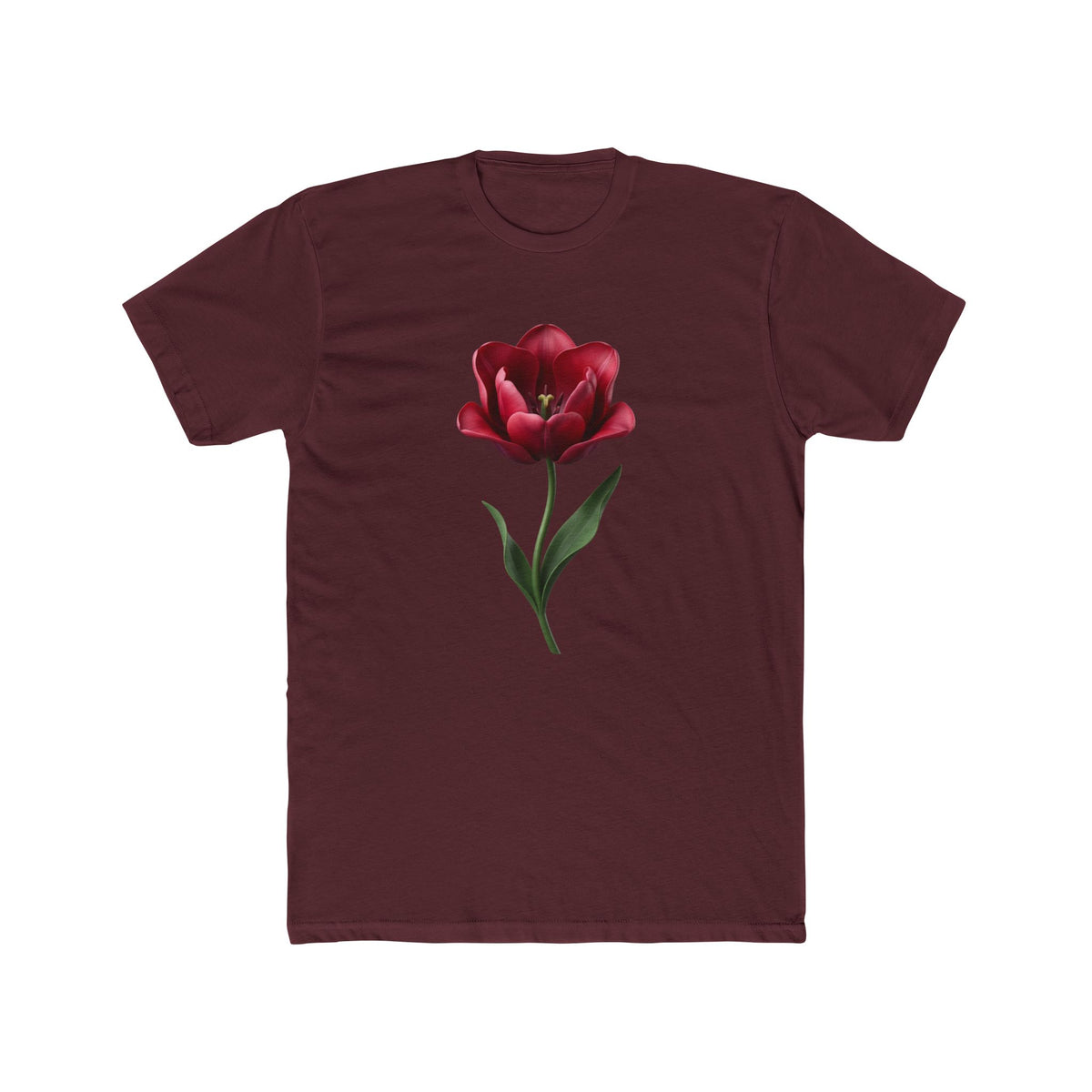 Red Tulip Floral Tee