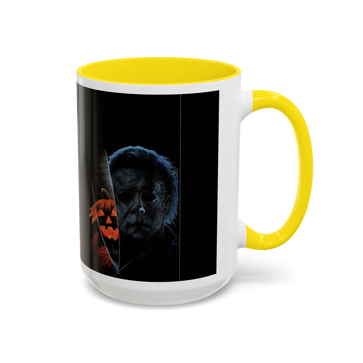 Michael Myers Halloween Coffee Mug — Horror Pumpkin Accent Mug (11/15oz)