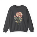 Floral Rose Crewneck Sweatshirt