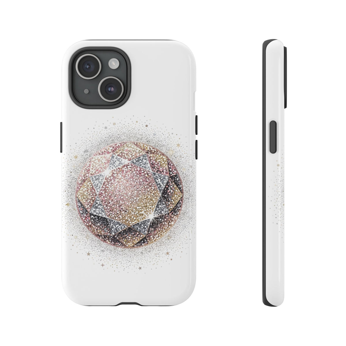Glittery Tough Phone Cases
