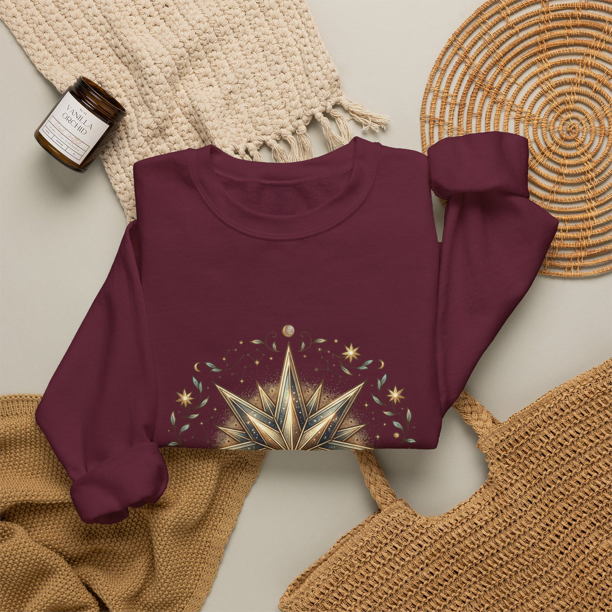 Starburst Heavy Blend™ Crewneck Sweatshirt