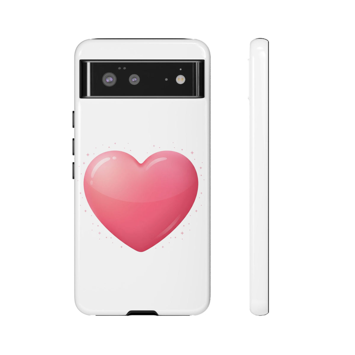 Heart Emoji Tough Case — Cute Pink Heart Phone Case for iPhone & Android