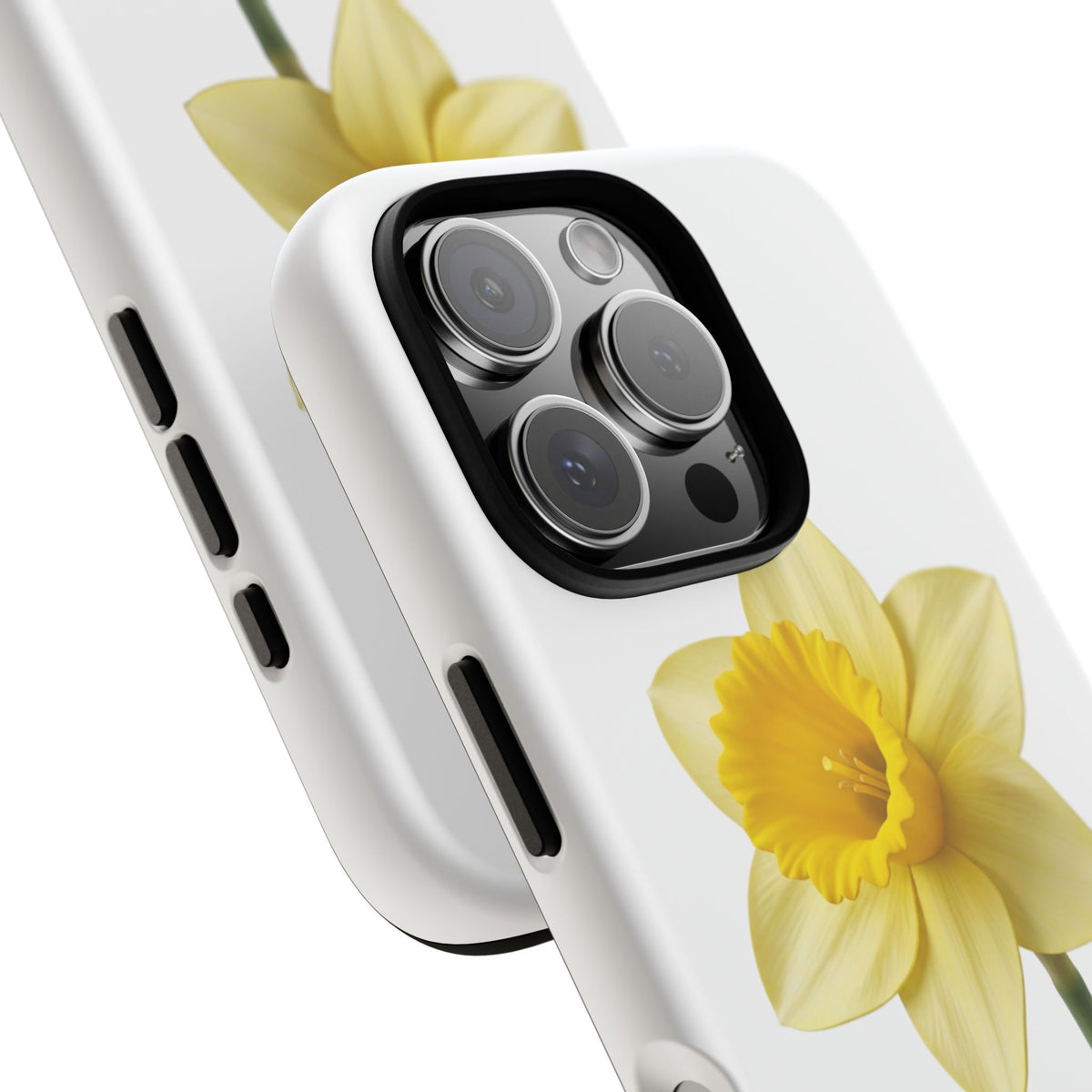 Daffodil Blossom Tough Phone Case — Yellow Spring Floral iPhone Cover