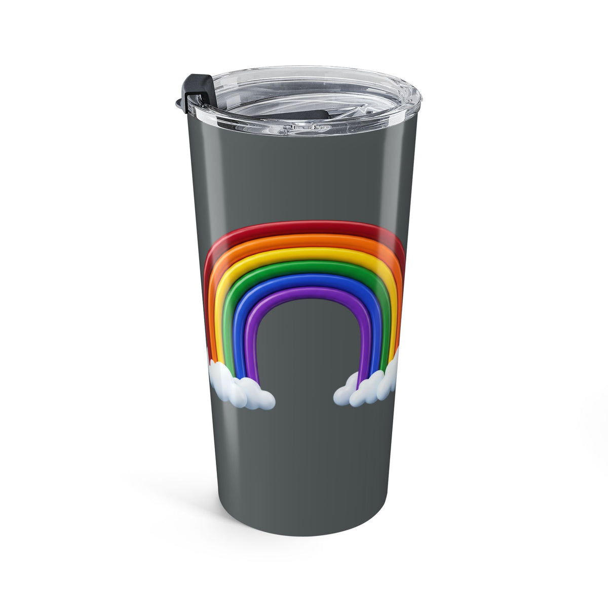 Rainbow Clouds 20oz Tumbler — Insulated Travel Cup