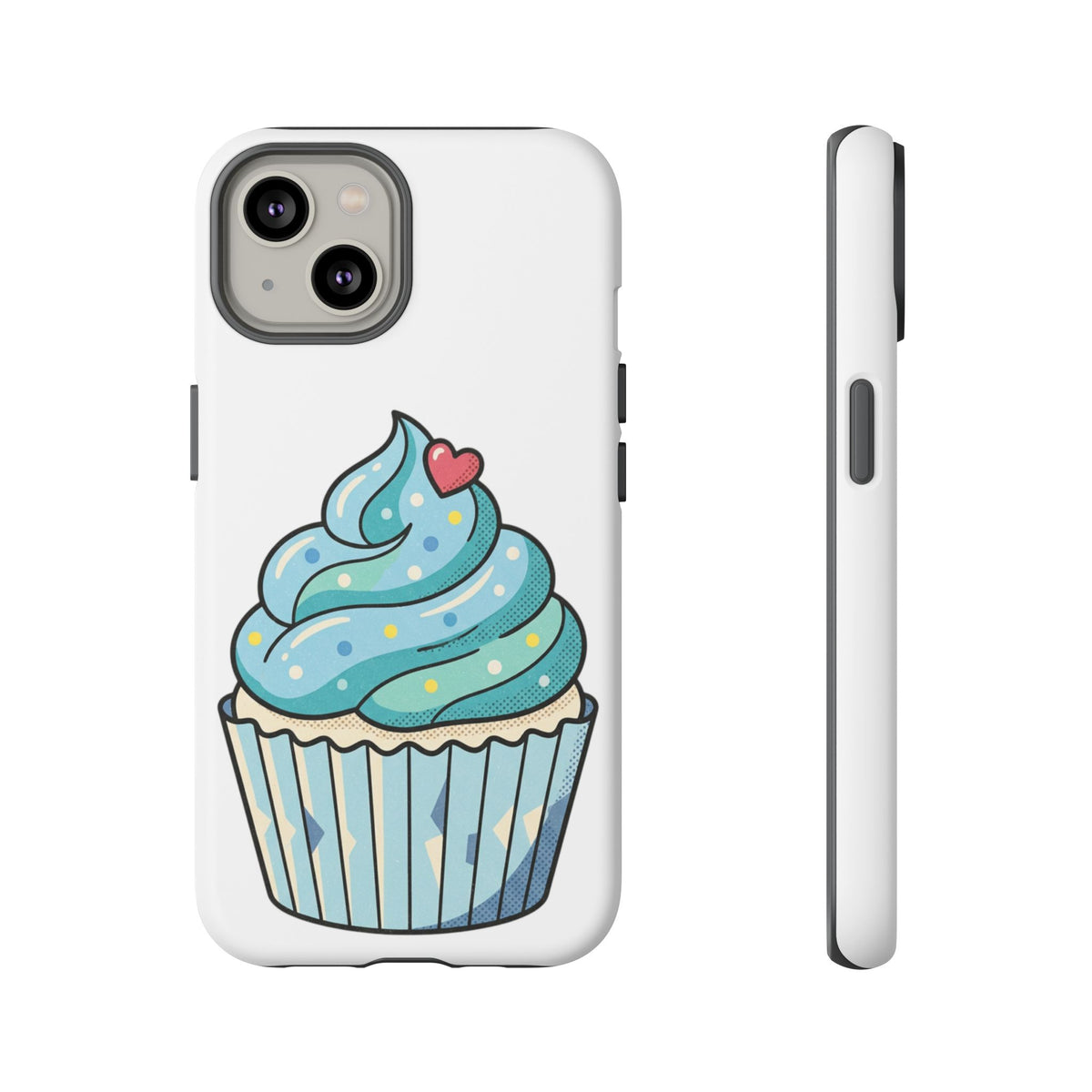 Blue Cupcake Tough Phone Cases