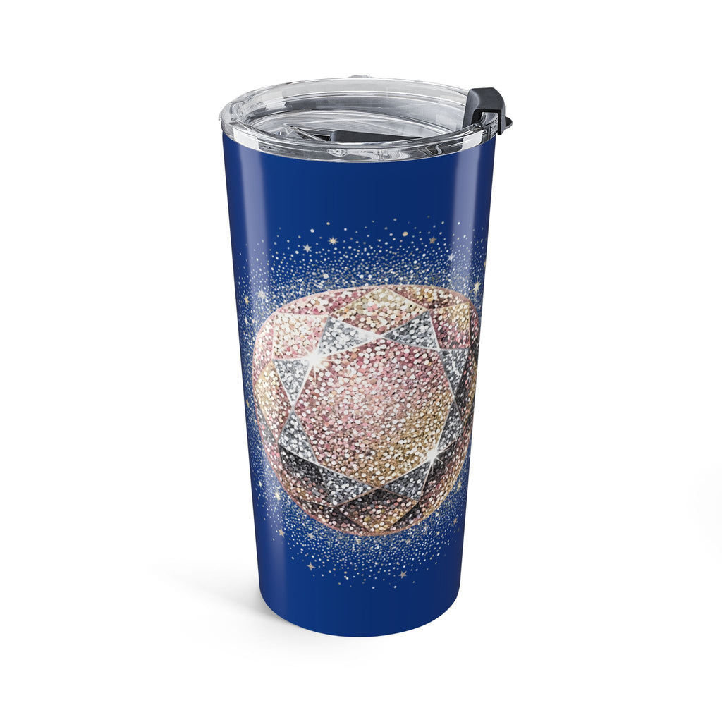 Glittery Navy Tumbler 20oz