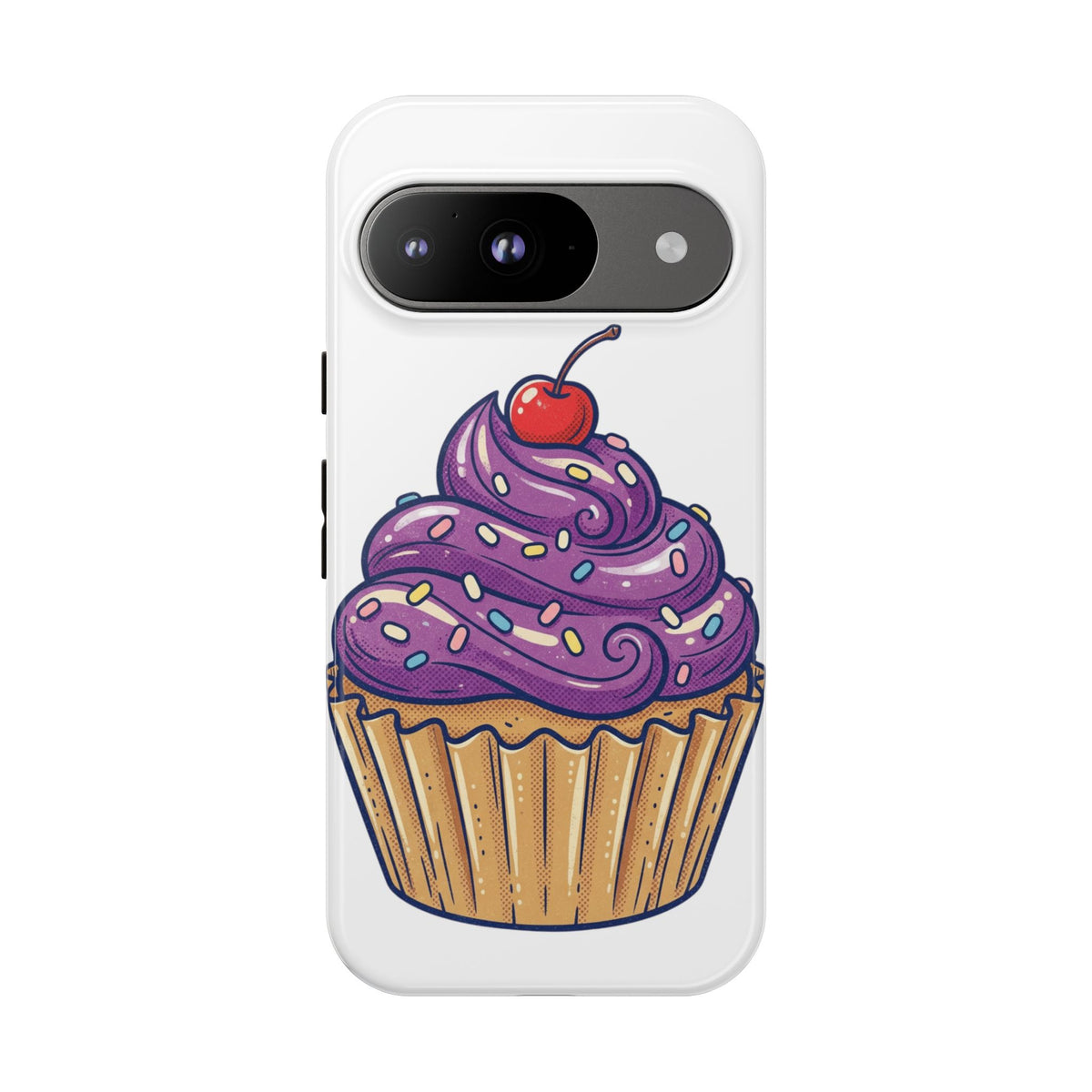 Purple Cupcake Tough Phone Cases