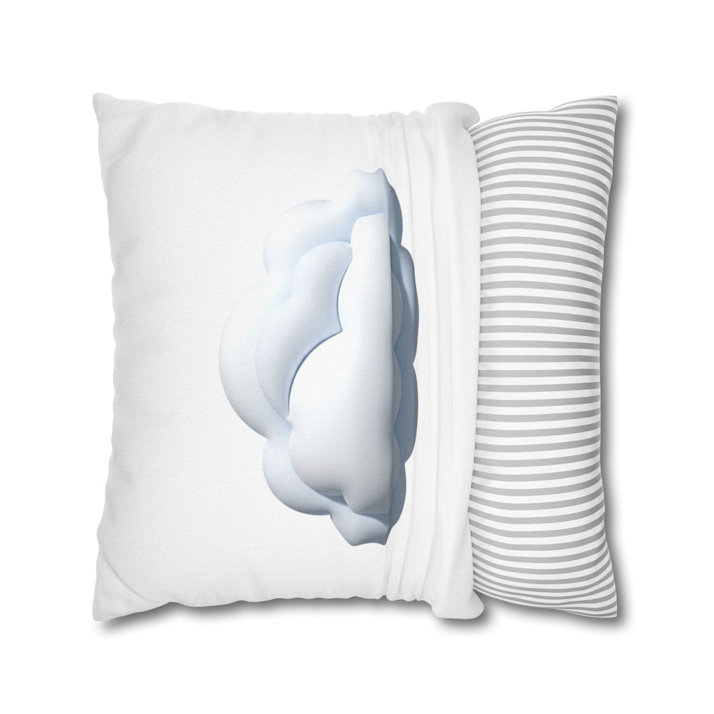 Cloud Throw White Pillowcase — Soft White Cloud Decorative Pillow Cover