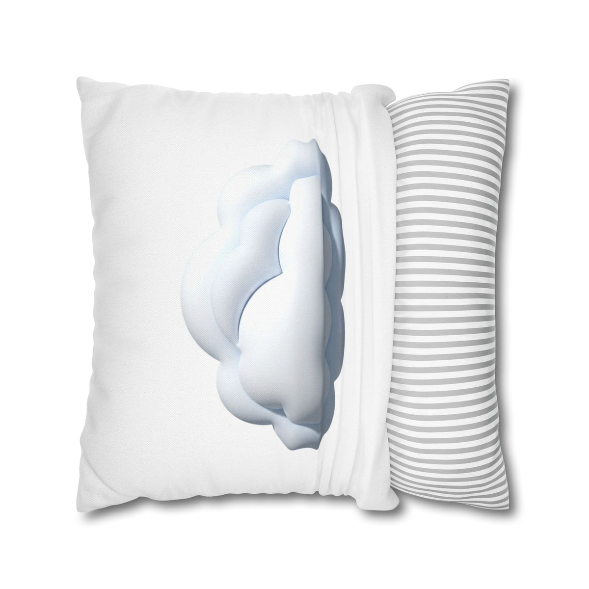 Cloud Throw White Pillowcase — Soft White Cloud Decorative Pillow Cover