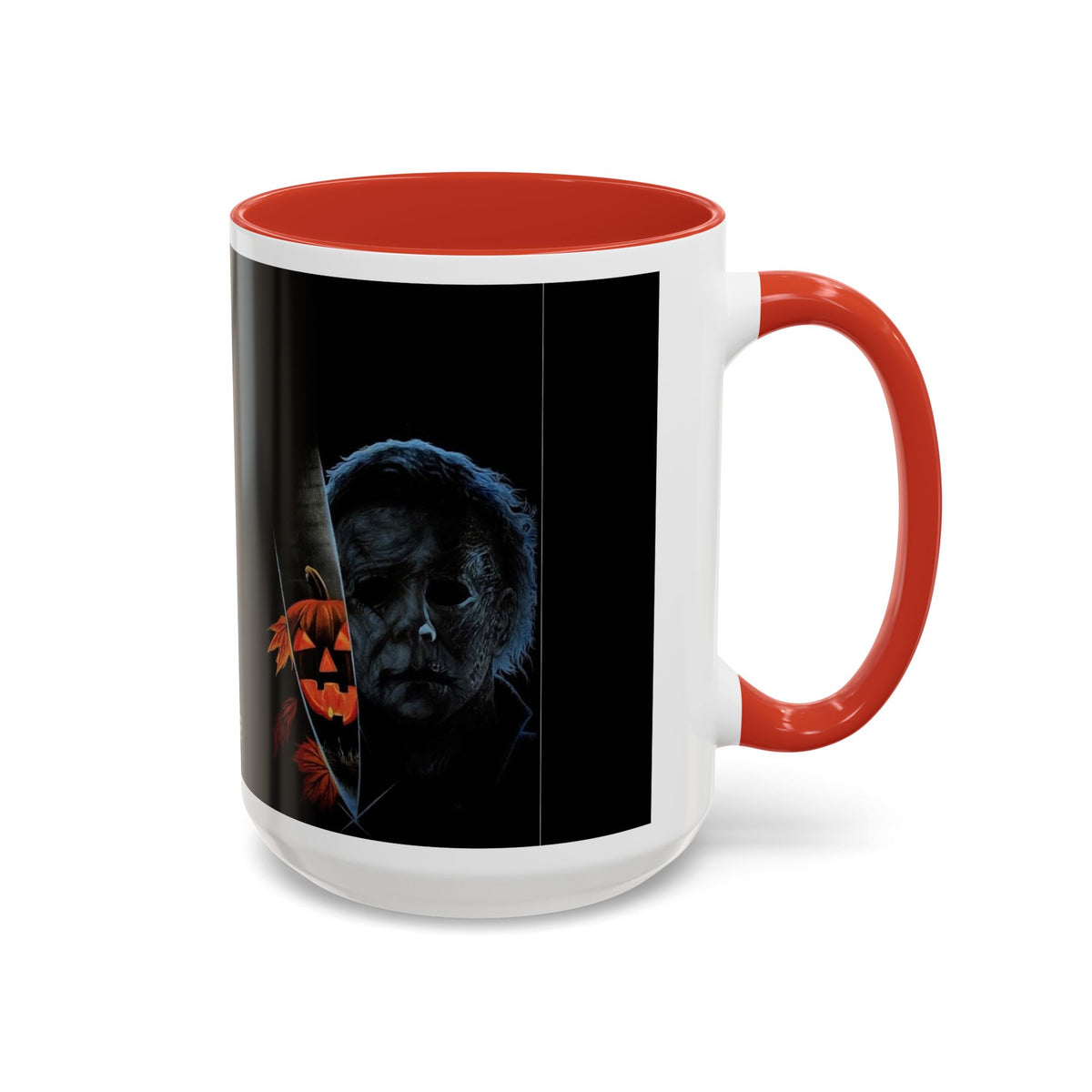 Michael Myers Halloween Coffee Mug — Horror Pumpkin Accent Mug (11/15oz)