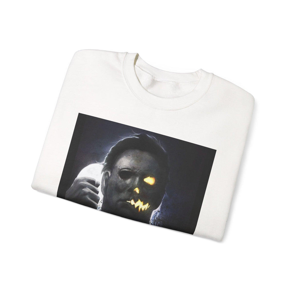Halloween Michael Myers Mask Crewneck Sweatshirt