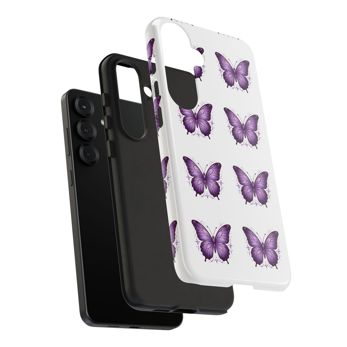 Purple Butterfly Phone Case