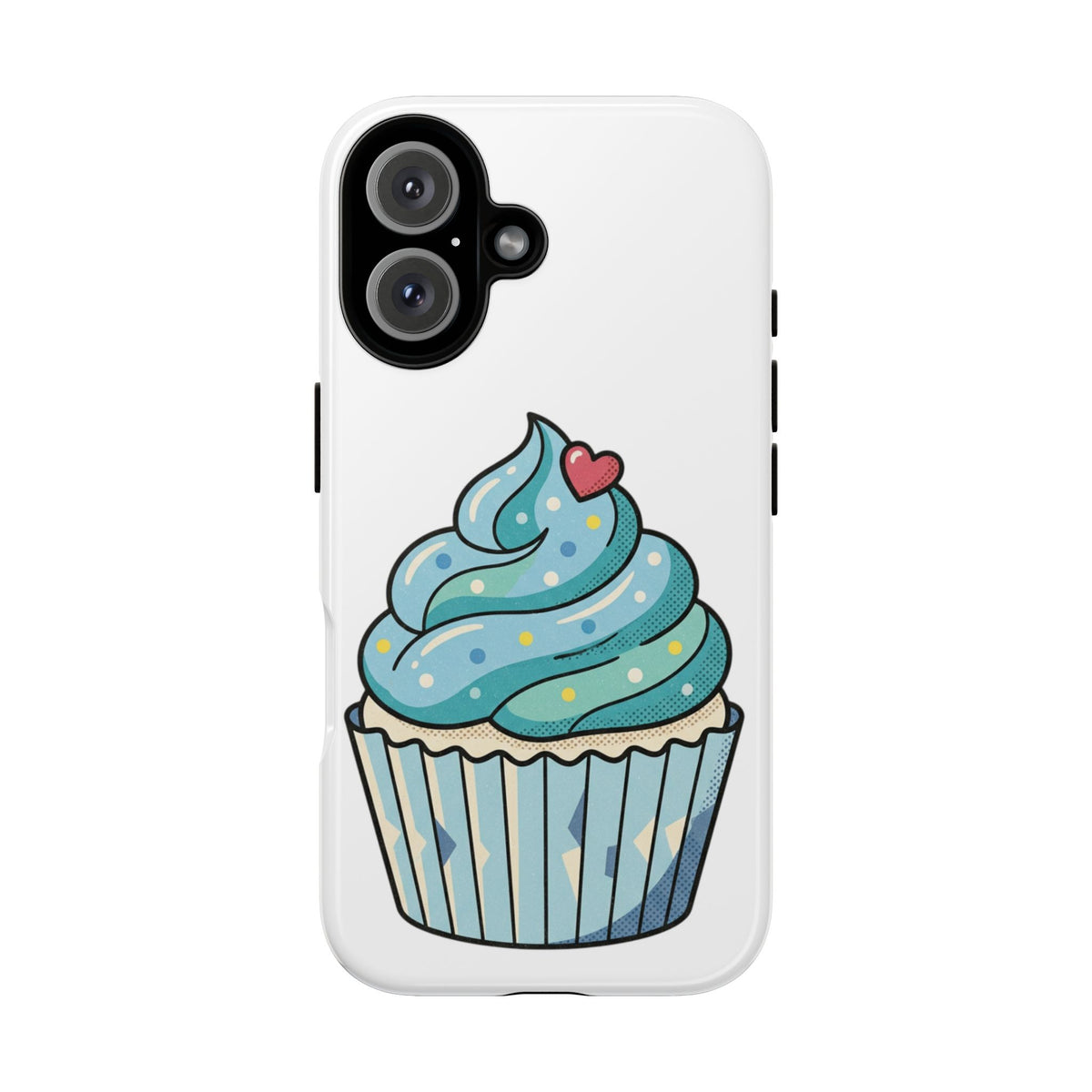 Blue Cupcake Tough Phone Cases