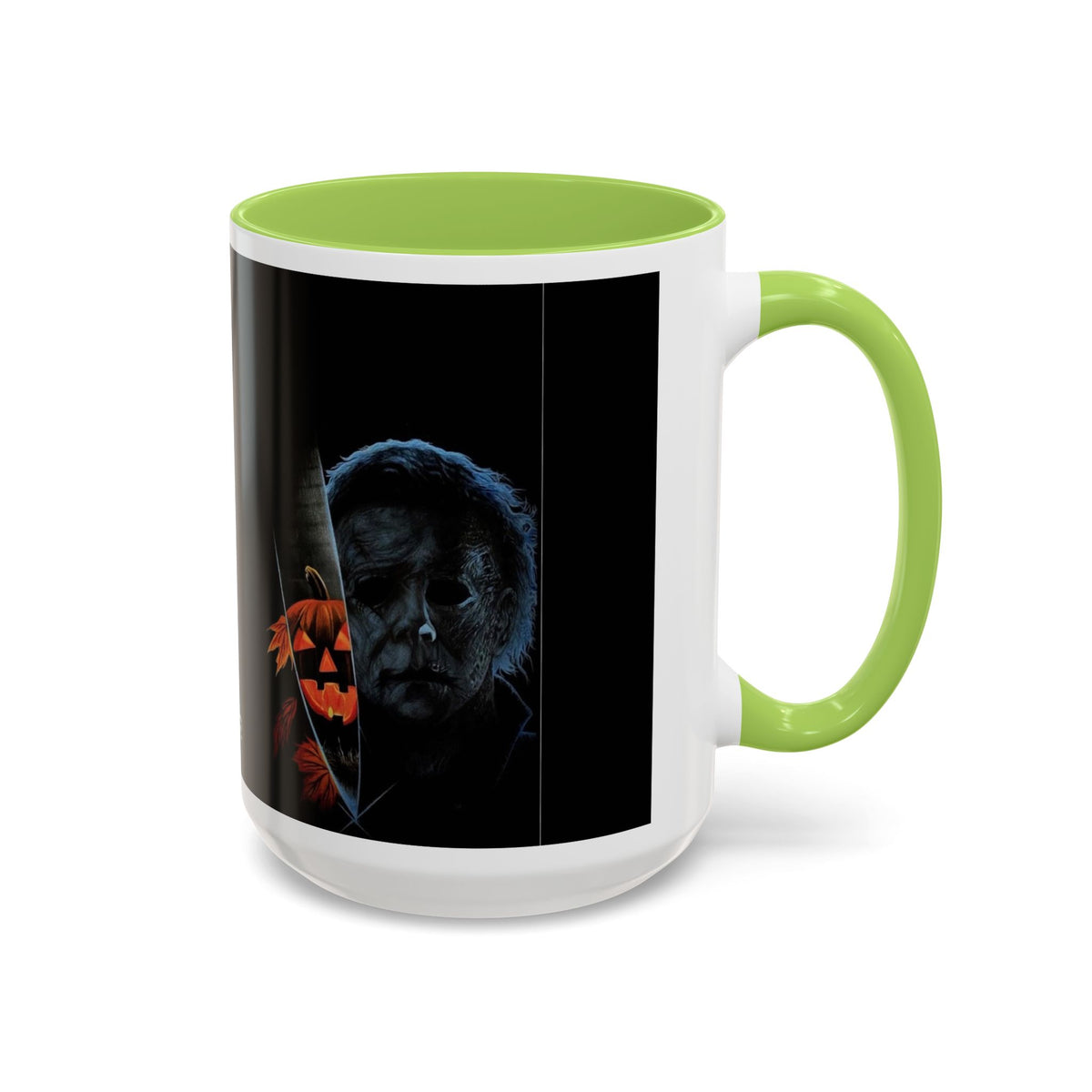 Michael Myers Halloween Coffee Mug — Horror Pumpkin Accent Mug (11/15oz)
