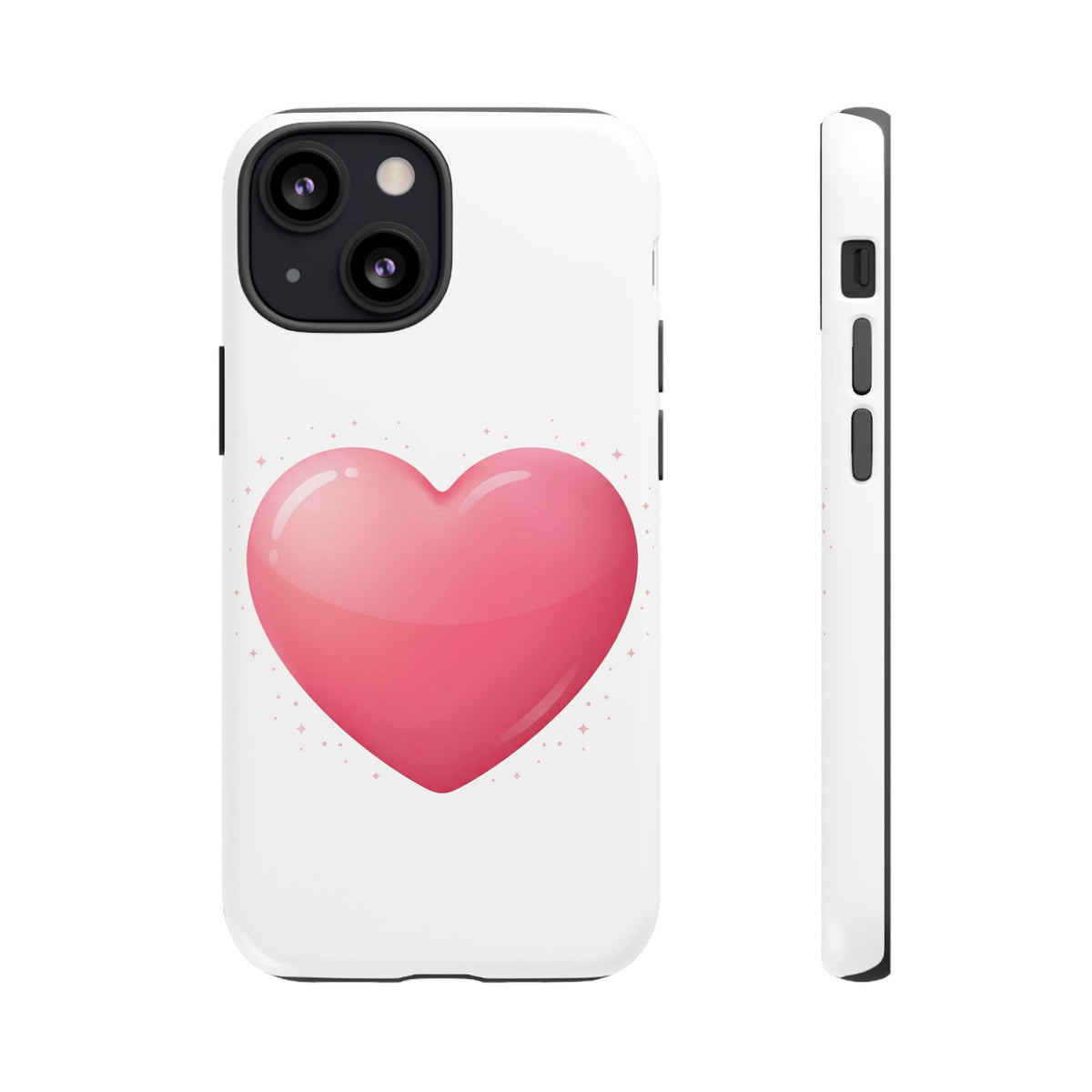 Heart Emoji Tough Case — Cute Pink Heart Phone Case for iPhone & Android