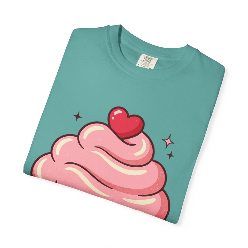 Pink Cupcake Unisex Garment-Dyed T-shirt