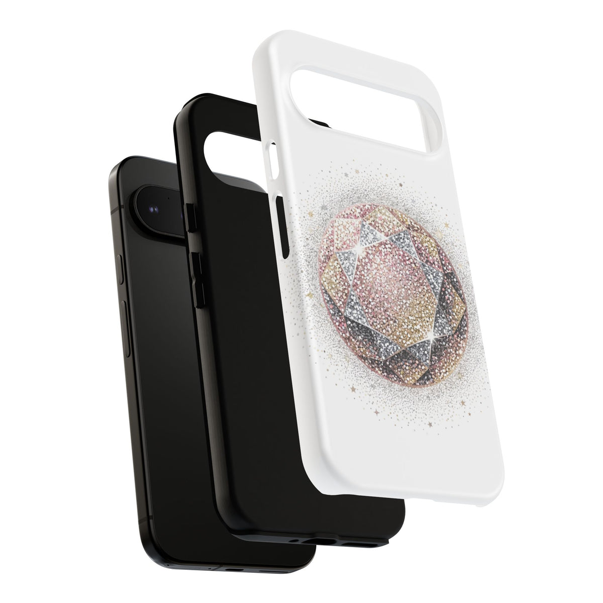 Glittery Tough Phone Cases
