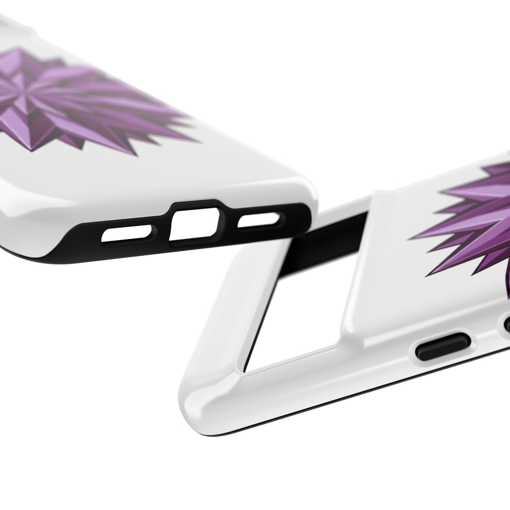 Purple Geometric Star Phone Case