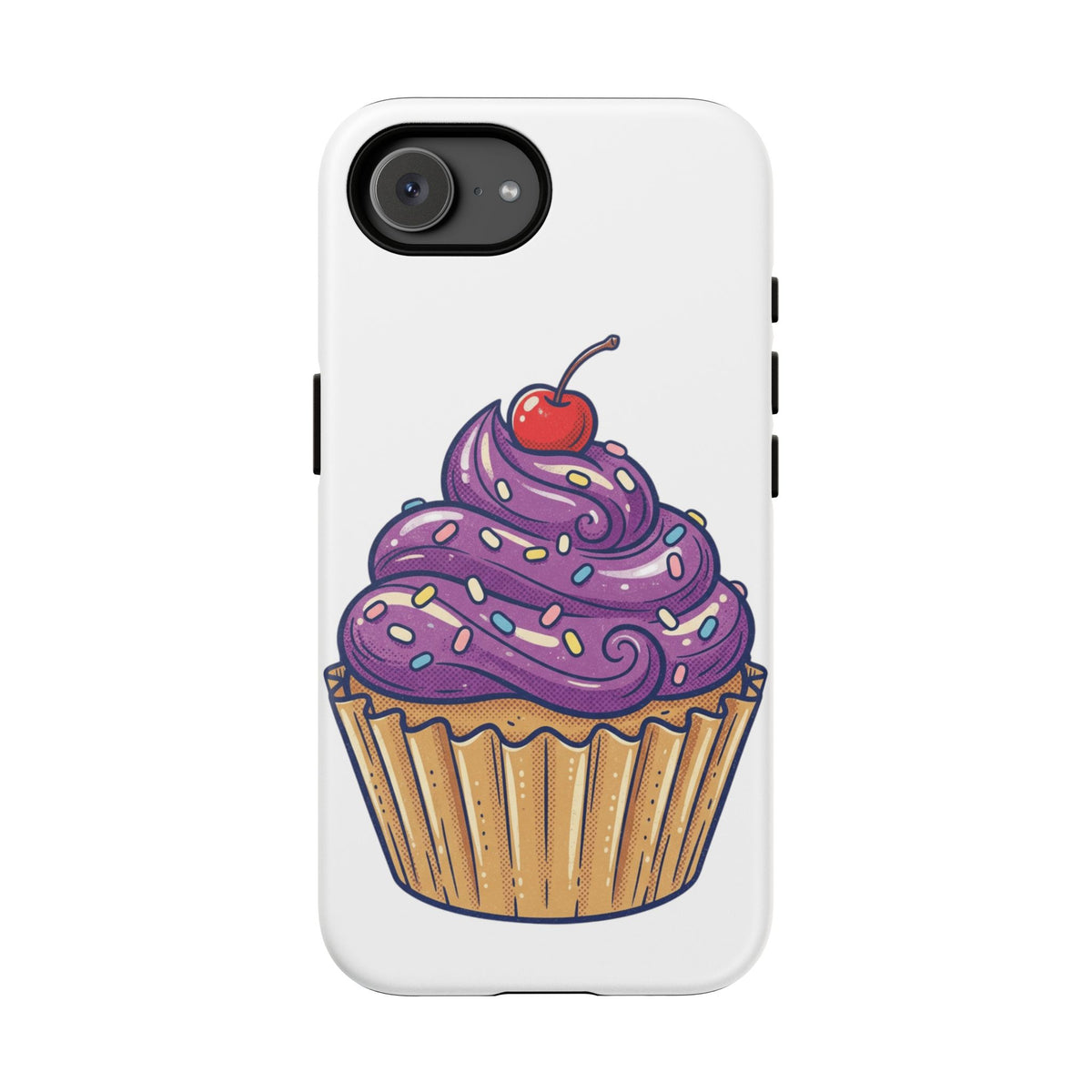 Purple Cupcake Tough Phone Cases