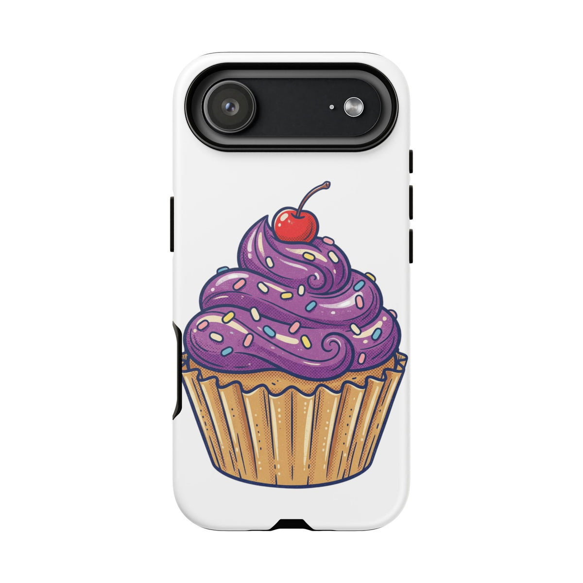 Purple Cupcake Tough Phone Cases