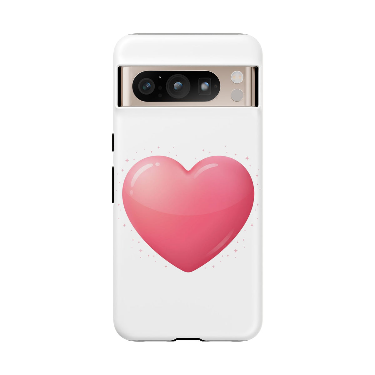 Heart Emoji Tough Case — Cute Pink Heart Phone Case for iPhone & Android