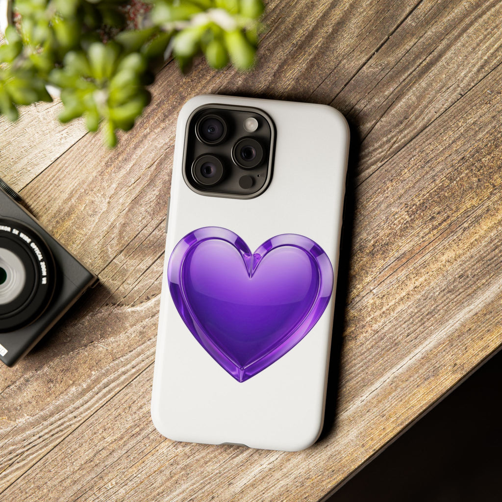 Purple Heart Tough Phone Cases