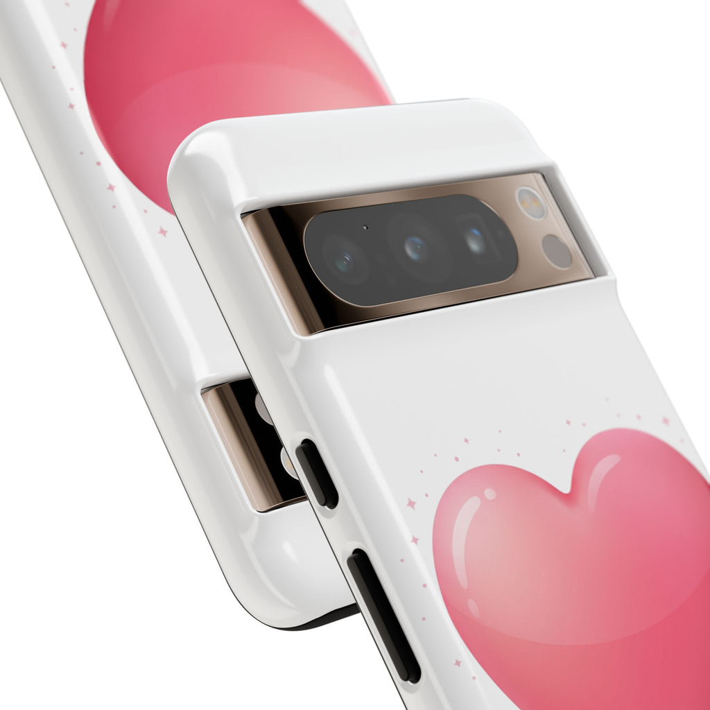 Heart Emoji Tough Case — Cute Pink Heart Phone Case for iPhone & Android