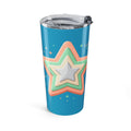Star Design Tumbler 20oz Turquoise