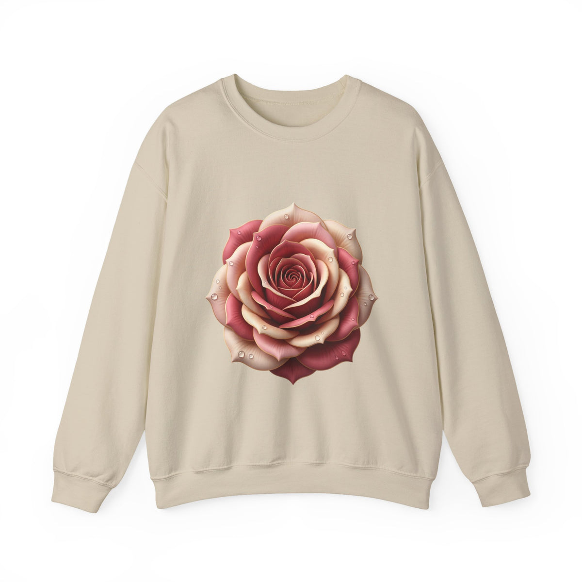 Rose Bloom Crewneck Sweatshirt