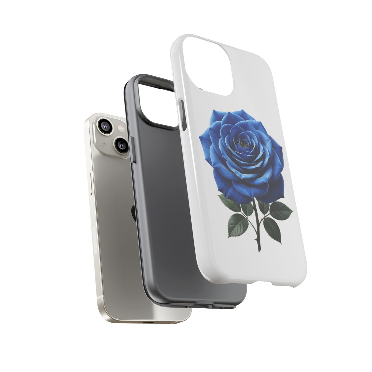 Blue Rose Phone Case