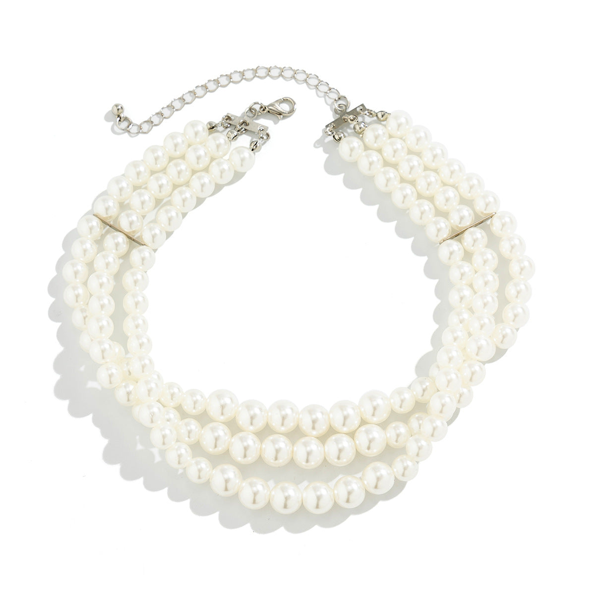 Street Photography Popular Popular Necklaces Handmade Multi layer Pearl Necklaces Neck Accessories Female Choker