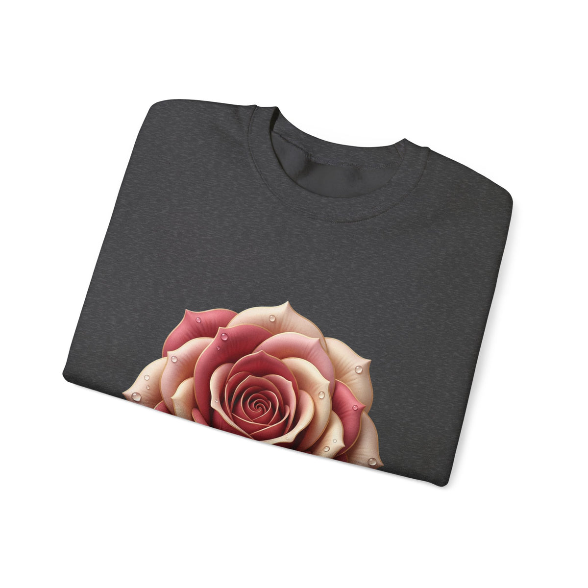Rose Bloom Crewneck Sweatshirt