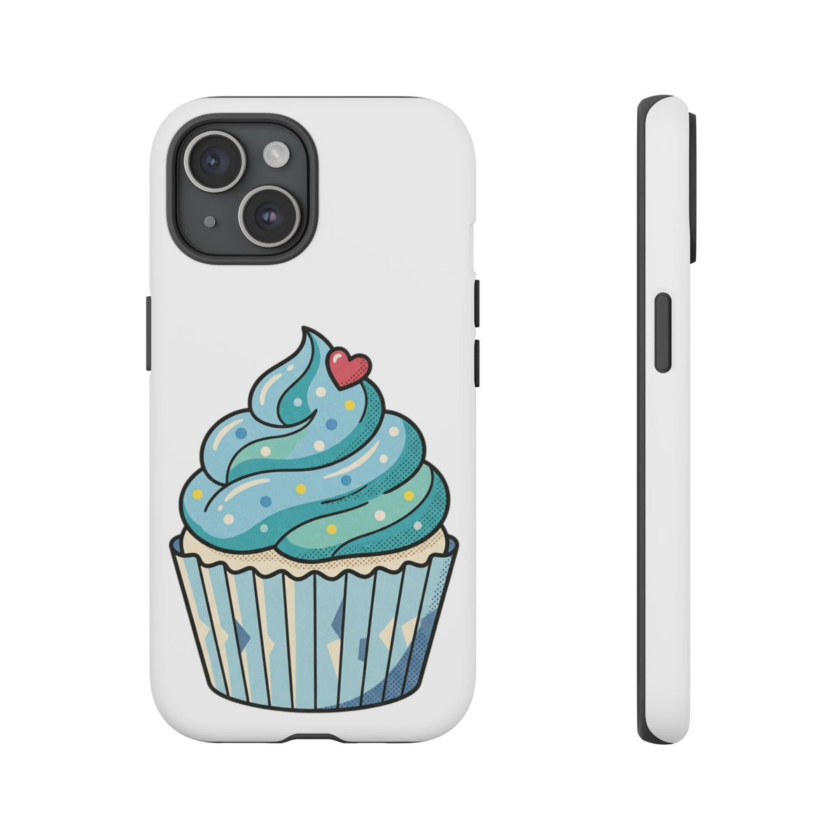 Blue Cupcake Tough Phone Cases