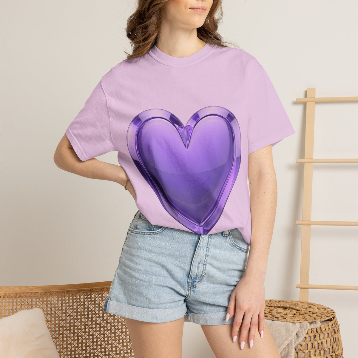 Purple Heart Unisex Garment-Dyed T-shirt