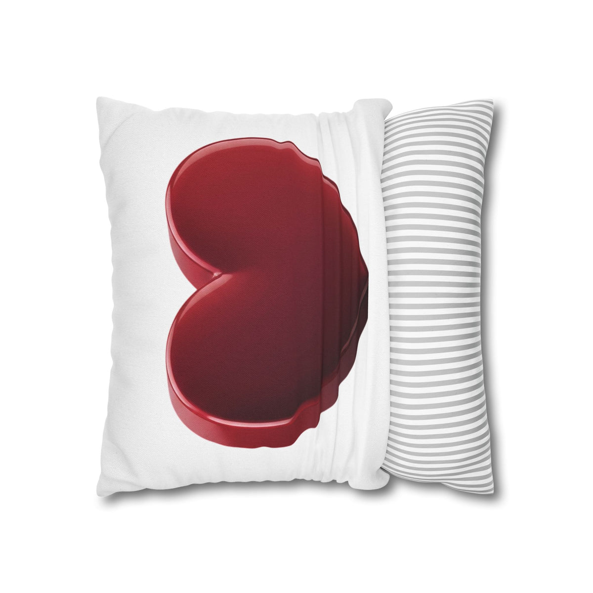 Red Heart Spun Polyester Square Pillowcase