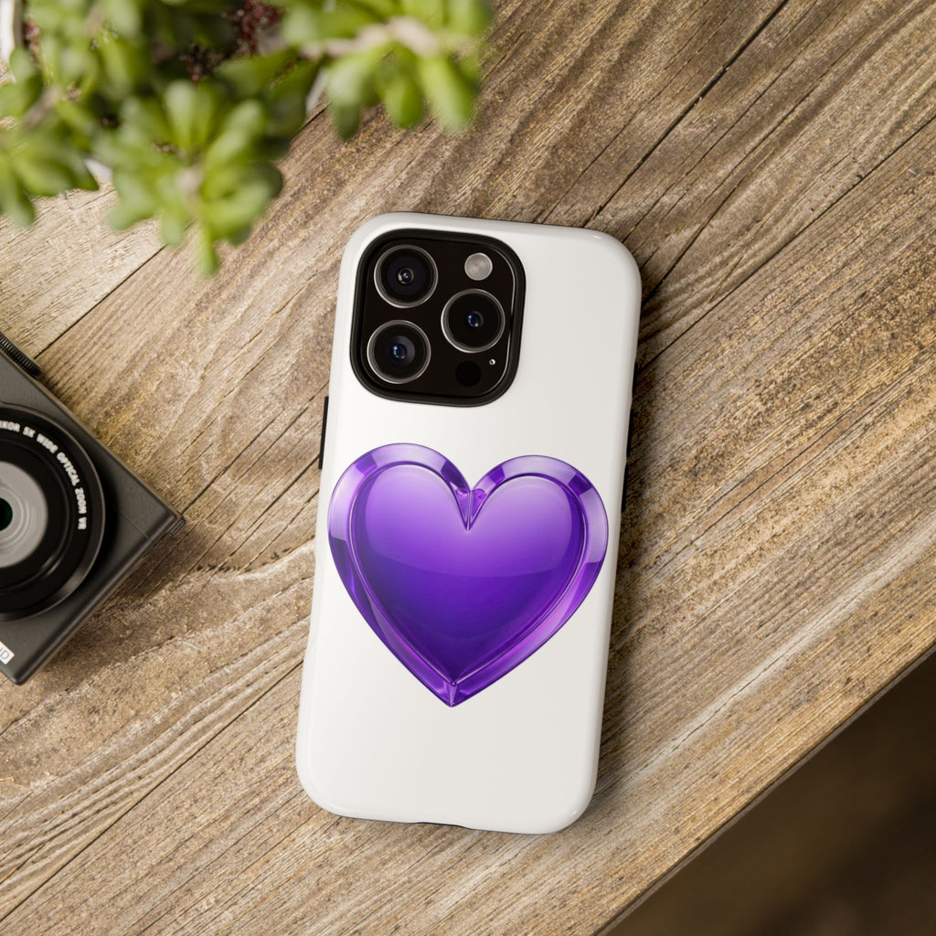 Purple Heart Tough Phone Cases