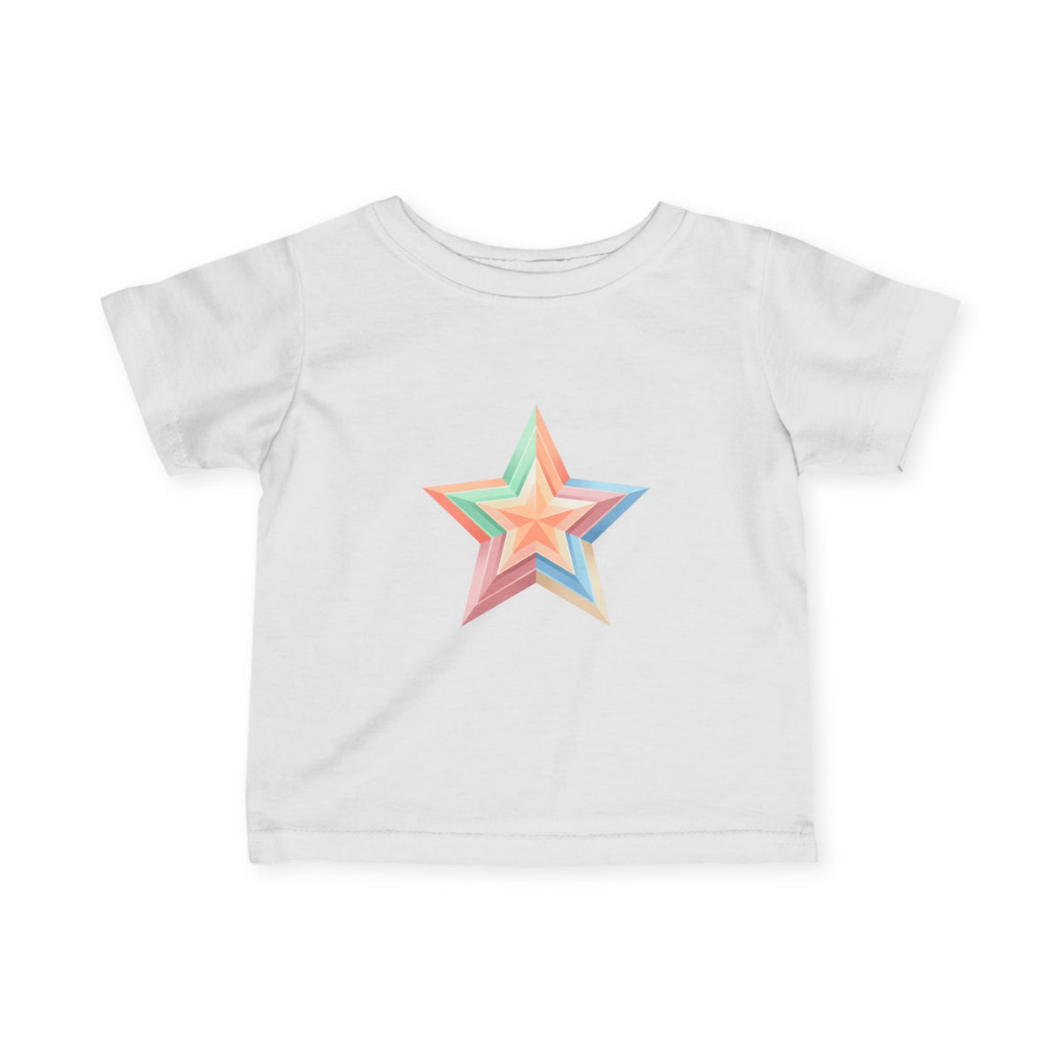 Star Design Infant Fine Jersey Tee