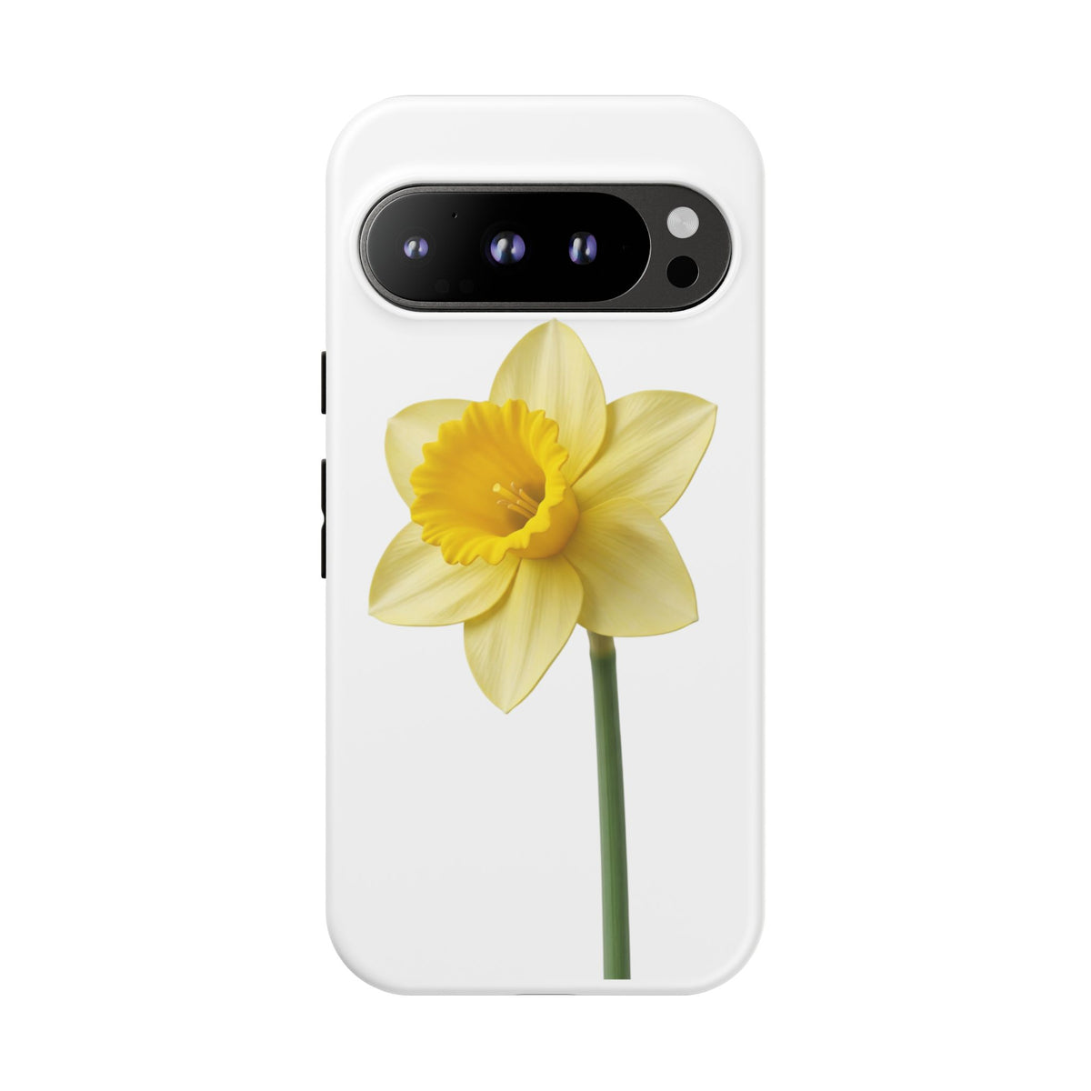 Daffodil Blossom Tough Phone Case — Yellow Spring Floral iPhone Cover