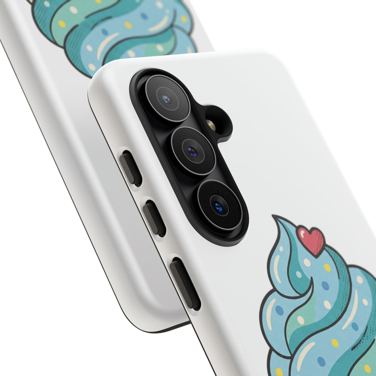 Blue Cupcake Tough Phone Cases