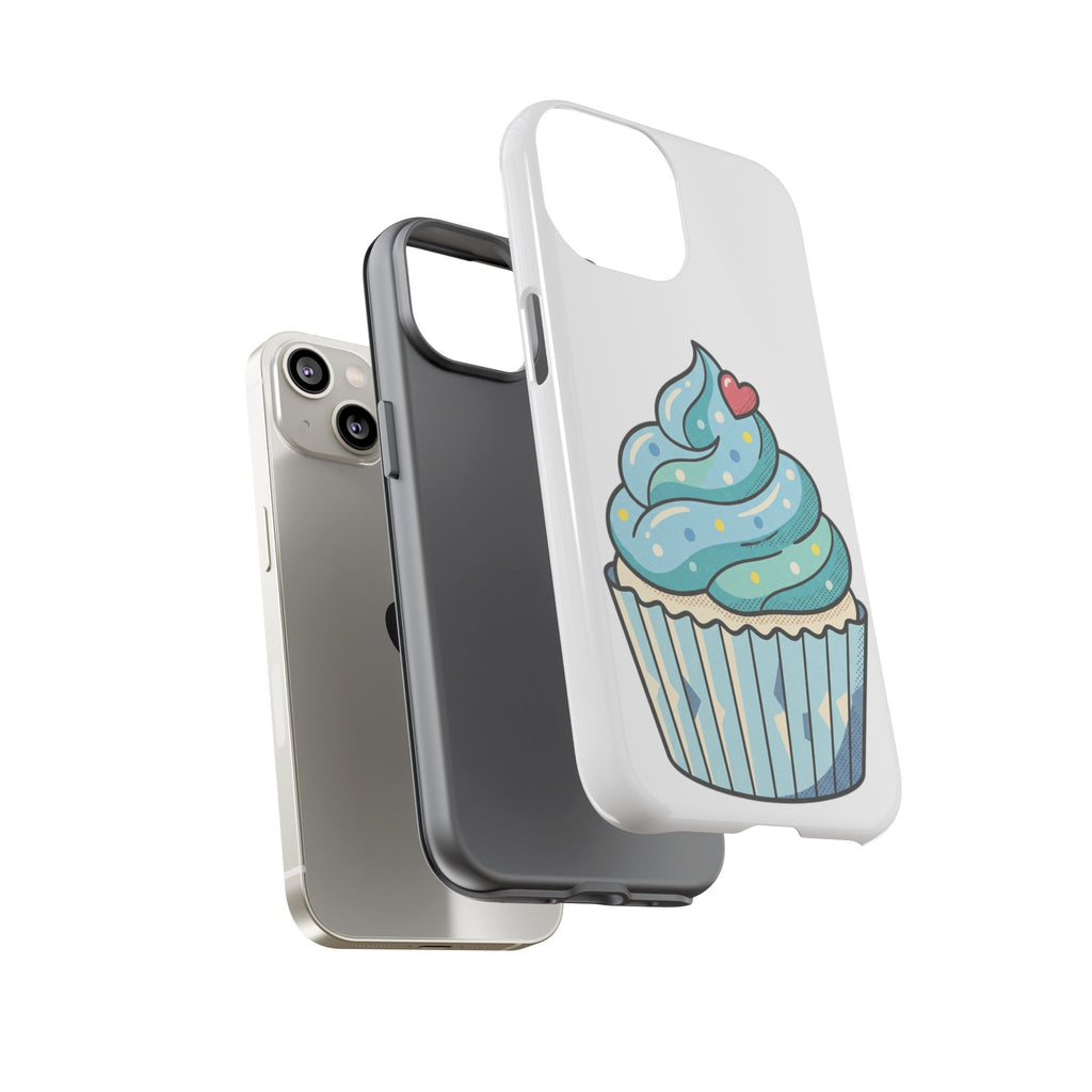 Blue Cupcake Tough Phone Cases