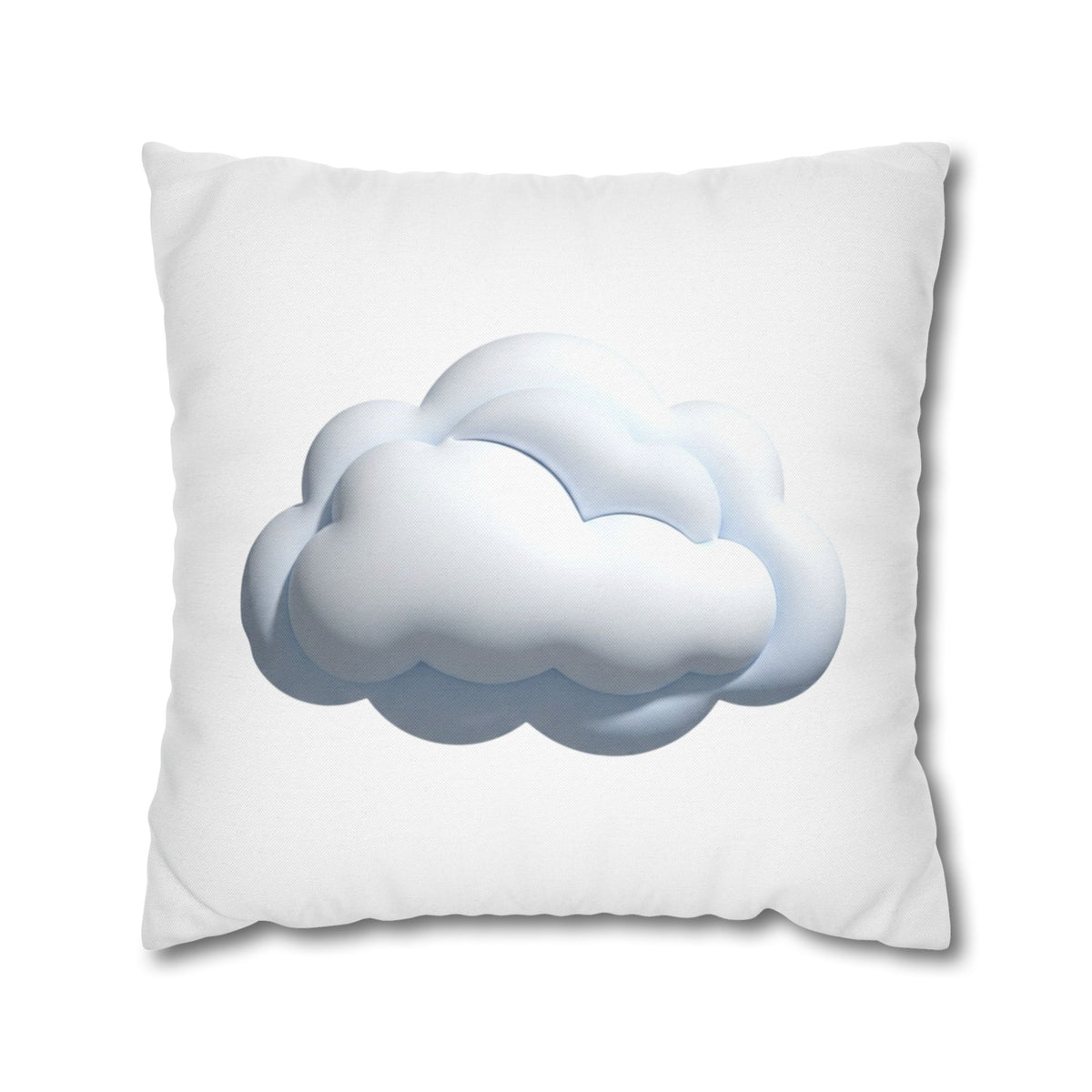 Cloud Throw White Pillowcase — Soft White Cloud Decorative Pillow Cover